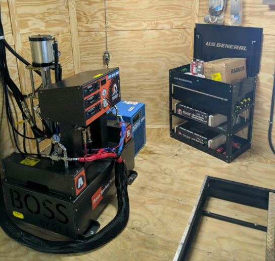 boss spray foam machine
